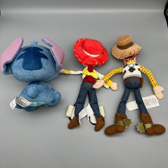 Disney Plush Toy Story Lilo Stitch Stuffed Animals Woody Jessie - Picture 2 of 6
